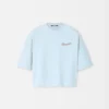 La t-shirt Corto T-shirt boxy ricamata La t-shirt Corto T-shirt boxy ricamata