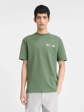 La t-shirt Gros Grain T-shirt con logo Grosgrain