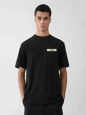 La t-shirt Gros Grain T-shirt con logo Grosgrain