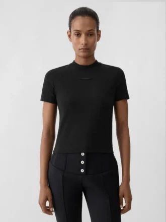 La t-shirt Gros Grain T-shirt con logo Grosgrain
