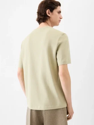 La t-shirt Gros Grain T-shirt con logo Grosgrain