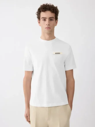 La t-shirt Gros Grain T-shirt con logo Grosgrain