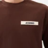 La t-shirt Gros Grain T-shirt con logo Grosgrain