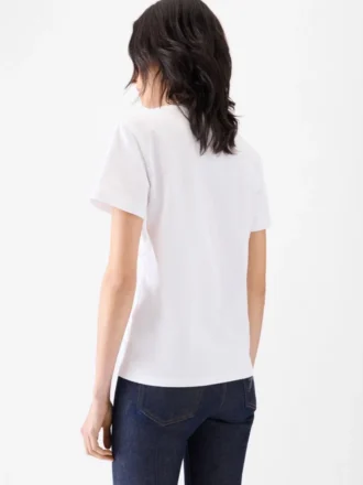 La t-shirt J T-shirt ricamata