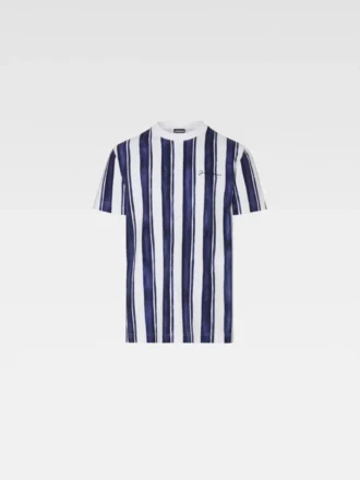 La t-shirt Rayures T-shirt con strisce a contrasto