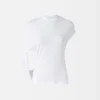 La t-shirt Salerno T-shirt con apertura posteriore La t-shirt Salerno T-shirt con apertura posteriore