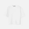 La t-shirt Torsade T-shirt con logo floccato La t-shirt Torsade T-shirt con logo floccato