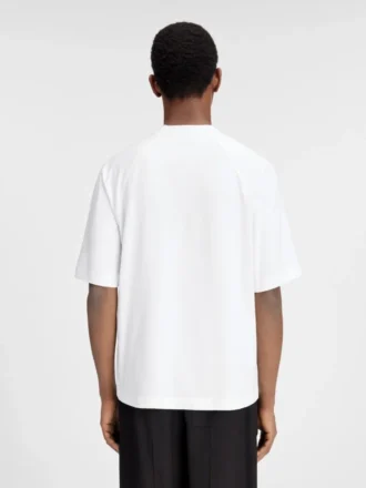 La t-shirt Typo T-shirt con logo Raglan