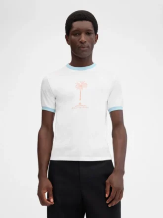 La t-shirt Venice T-shirt con stampa palma
