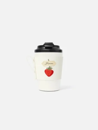 La tazza con fragola Tazza da viaggio