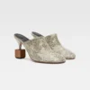 Le mules Bisou Mules con tacco geometrico Le mules Bisou Mules con tacco geometrico