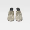 Le mules Bisou Mules con tacco geometrico Le mules Bisou Mules con tacco geometrico