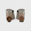 Le mules Bisou Mules con tacco geometrico Le mules Bisou Mules con tacco geometrico