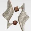 Le mules Bisou Mules con tacco geometrico Le mules Bisou Mules con tacco geometrico