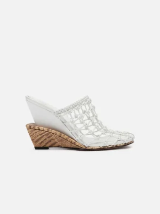 Le scarpe a doppia trama Mules doppie intrecciate