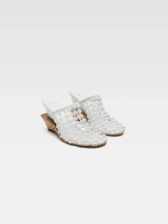 Le scarpe a doppia trama Mules doppie intrecciate