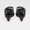 Le scarpe a doppia trama Mules doppie intrecciate