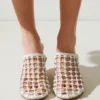 Le scarpe a doppia trama Mules doppie intrecciate Le scarpe a doppia trama Mules doppie intrecciate