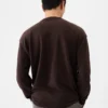 Maglia a maniche lunghe Lino Maglia jacquard con logo