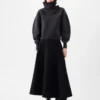Maglia Pallone Maglione con collo alto ampio