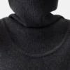 Maglia Pallone Maglione con collo alto ampio