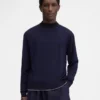 Maglia Tricot Maglione aderente con monogramma