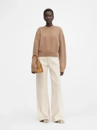 Maglione con logo Jacquard in maglia JACQUEMUS
