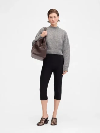 Maglione con logo Jacquemus in maglia