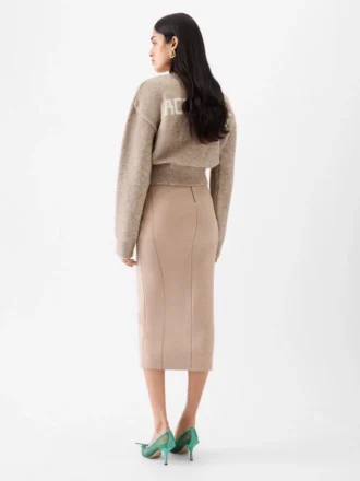 Maglione con logo Jacquemus in maglia