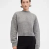 Maglione con logo Jacquemus in maglia