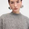 Maglione con logo Jacquemus in maglia