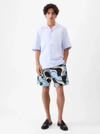 Pantaloncini Aloe Pantaloncini con stampa Wavy Psyche