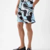 Pantaloncini Aloe Pantaloncini con stampa Wavy Psyche