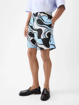 Pantaloncini Aloe Pantaloncini con stampa Wavy Psyche