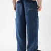 Pantaloni cargo in denim Carré de-Nîmes Jeans cargo