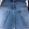 Pantaloni dritti in denim de-Nîmes Jeans a gamba dritta Pantaloni dritti in denim de-Nîmes Jeans a gamba dritta
