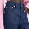 Pantaloni dritti in denim de-Nîmes Jeans a gamba dritta Pantaloni dritti in denim de-Nîmes Jeans a gamba dritta