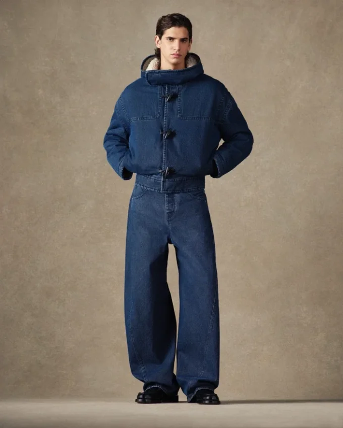 Il duffle coat in denim de-Nîmes Duffle coat in denim Il duffle coat in denim de-Nîmes Duffle coat in denim