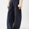 Pantaloni in denim Ovalo de-Nîmes Jeans curvi a vita alta Pantaloni in denim Ovalo de-Nîmes Jeans curvi a vita alta