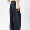 Pantaloni in denim Ovalo de-Nîmes Jeans curvi a vita alta Pantaloni in denim Ovalo de-Nîmes Jeans curvi a vita alta