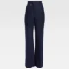 Pantaloni Sauge Pantaloni a vita alta svasati Pantaloni Sauge Pantaloni a vita alta svasati