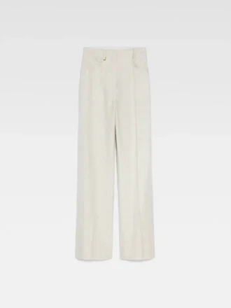Pantaloni Sauge Pantaloni a zampa a vita alta Pantaloni Sauge Pantaloni a zampa a vita alta