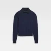 Polo in maglia tricot con logo J Polo in maglia tricot con logo J