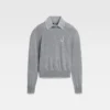 Polo in maglia tricot con logo J