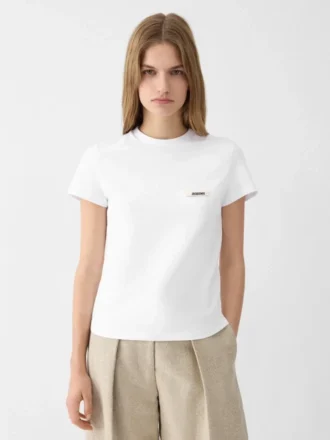 T-shirt a maniche corte Gros Grain T-shirt con logo Grosgrain T-shirt a maniche corte Gros Grain T-shirt con logo Grosgrain