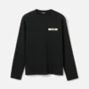 T-shirt a maniche lunghe Gros Grain T-shirt a maniche lunghe con logo Grosgrain T-shirt a maniche lunghe Gros Grain T-shirt a maniche lunghe con logo Grosgrain
