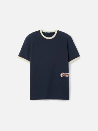 T-shirt Gio T-shirt a maniche corte con toppa ricamata T-shirt Gio T-shirt a maniche corte con toppa ricamata