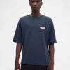 T-shirt Stazione T-shirt con patch logo