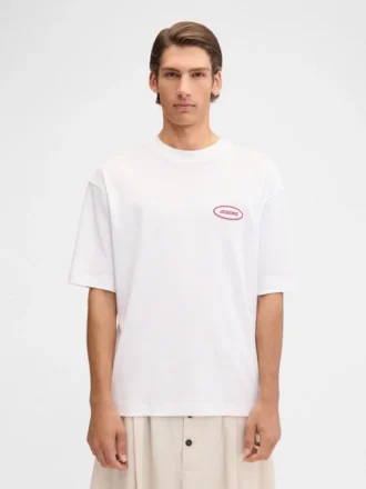 T-shirt Stazione T-shirt con patch logo T-shirt Stazione T-shirt con patch logo