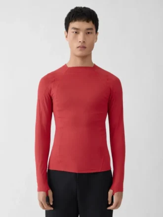 Top con collo alto Jacquemus + Nike Top a maniche lunghe – Collaborazione Jacquemus + Nike Top con collo alto Jacquemus + Nike Top a maniche lunghe – Collaborazione Jacquemus + Nike